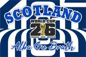 Scotland World Cup 2026 Football Supporter Flag