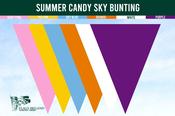Summer Candy Sky Bunting