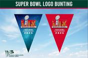 Super Bowl LIX Logo Bunting