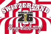 Switzerland World Cup 2026 Football Supporter Flag