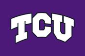 Texas Christian University TCU Flag image