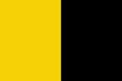 Yellow &amp; Black Coloured Flag image
