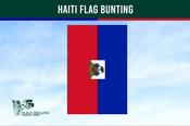Haiti Flag Bunting