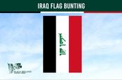 Iraq Flag Bunting