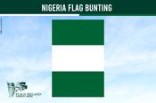 Nigeria Flag Bunting image