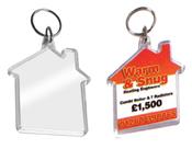 Custom Shaped Keyring image