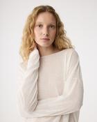 Knit-Ted Gill Linen Blend Knit, White image