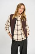 Costa Mani Walter Knit Gilet, Grey Mix