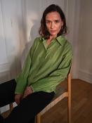 Pieszak Viola Beaded Shirt, Stunning Green image