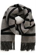 In Wear Myrtle Logo Wool Scarf, Grey