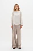 In Wear Posy Wide Leg Trousers, Clay