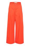 In Wear Posy Wide Leg Trousers, Cherry Tomato image