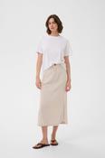 In Wear Rimone Linen Blend Skirt, Ecru image