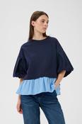 In Wear Dessy Top, Open Air Pinstripe