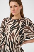 In Wear Rosalie Top, Haze Zebra