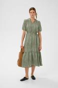 In Wear Liberty Dress, Green Faded Dot image