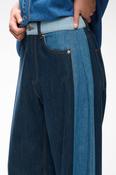 In Wear Glenna Barrel Jeans, Denim Mix Blue image