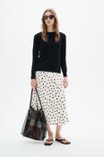 In Wear Henri Skirt, Vanilla Dot image