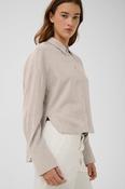 In Wear Rowan Neola Linen Blend Shirt, Ecru image
