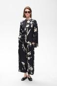 In Wear Meadow Trousers, Black Painted Flower image