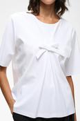 In Wear Aliston BOW T-Shirt, Pure White