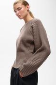 InWear Noomi Knit, Cinder Melange Grey