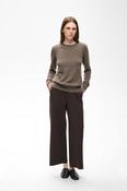 In Wear Gincette Cropped Trousers, Chocolate Brown