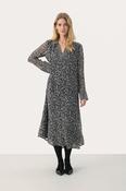 Part Two Priscila Dress, Dark Navy Mini Flower image
