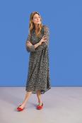 Part Two Priscila Dress, Dark Navy Mini Flower image