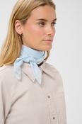 Part Two Phi Cotton Scarf, Heather Blue image