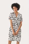 Part Two Aminase Dress, Black Floral Print