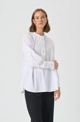 Part Two Vildana Long Cotton Shirt, Bright White image