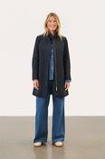 Part Two Carvin Coat, Dark Navy