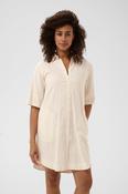 PART TWO Berrit Linen Blend Dress, Neutral Stripe image