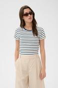 Part Two Rochelle T-Shirt, Blue Stripe