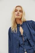 Part Two Danah Denim Jacket, Medium Dark Blue image