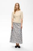 PART TWO Donia Skirt, Dark Navy Leaf image