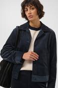 PART TWO Constanze Corduroy Jacket, Dark Navy