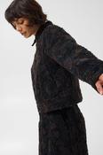 PART TWO Cerin Bomber Jacket, Bronze on Navy image