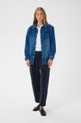 PART TWO Nettas Corduroy Trousers, Dark Navy image