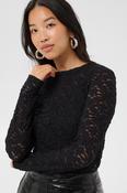 Part Two Venetia Top, Black image