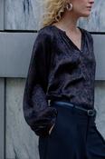 Part Two Djamila Leather Belt, Black image