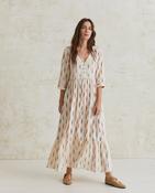 Yerse Dress, Multi on Cream