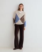 Yerse Corduroy Trousers, Dark Brown image