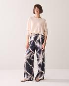 SUMMUM Tie Dye Trousers, Blue Noir image