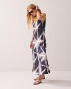 SUMMUM Tie Dye Dress, Blue Noir image