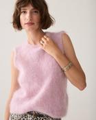 SUMMUM Mohair Sleeveless Knit, Faded Pink image