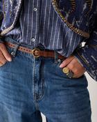 SUMMUM Leather Belt, Cinnamon image