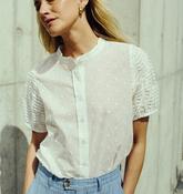 Pieszak Cala Pin Tuck Blouse, White image