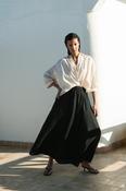 Knit-Ted Cato Skirt, Black image